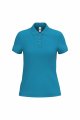 Dames Polo iDeal Basic Brand Atoll Blue